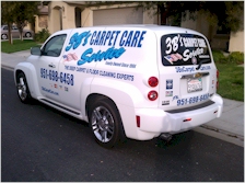 Chevy HHR Panel Truck with Advertising Graphics 