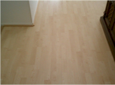 Laminate Wood Floor after being cleaned with Floor Cleaning Solution 