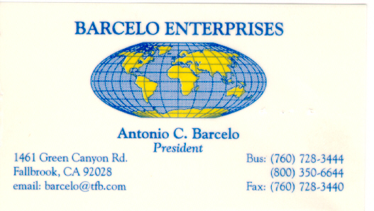 Welcome to Barcelo Enterprises