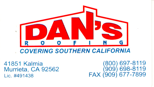 Welcome to Dan's Roofing