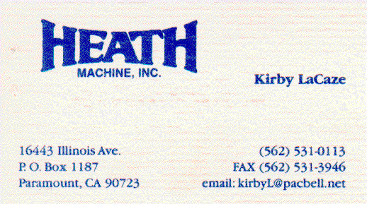 Welcome to Heath Machine
