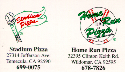 Welcome to Home Run Pizza