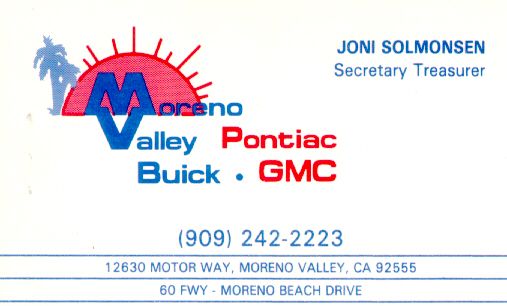 Welcome to Moreno Valley Buick