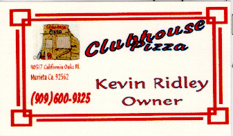 Clubhouse Pizza