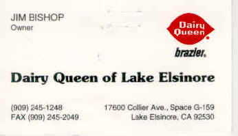 Dairy Queen of Lake Elsinore