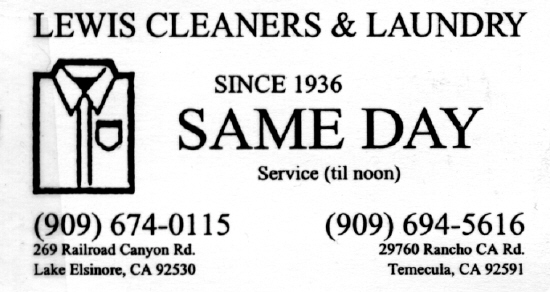 Lewis Cleaners & Laundry