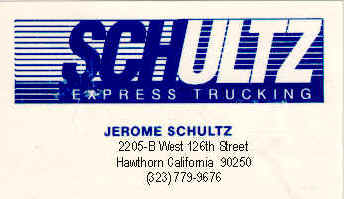 Schultz Express Trucking