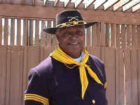 Buffalo Soldiers - Old Town Temecula celebrates its heritage every year with stagecoach rides, Indian dancers, the Sheriff's Mounted Posse, wood carvers, Buffalo Soldiers, food, games, Civil War reenacments,  Gunfight shows by the Temecula Old Town Gunfighters.