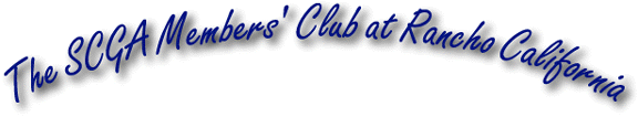 Welcome to the SCGA Member's Club